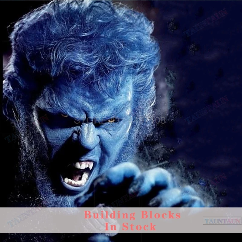 Конструкторы Beast профессора X-Men Темный Феникс Хэнк Росомаха Джаггернаут танос