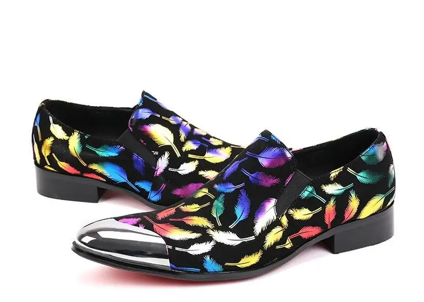 

New arrival Men black Patent Leather shoes Party and Wedding men dress shoes luxurious Handmade men loafers male's flats