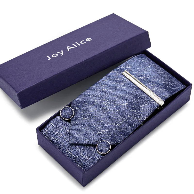

Free shipping men neck ties gift box packing men brand luxury necktie pocket square silk tie set cufflinks handkerchief&Clips