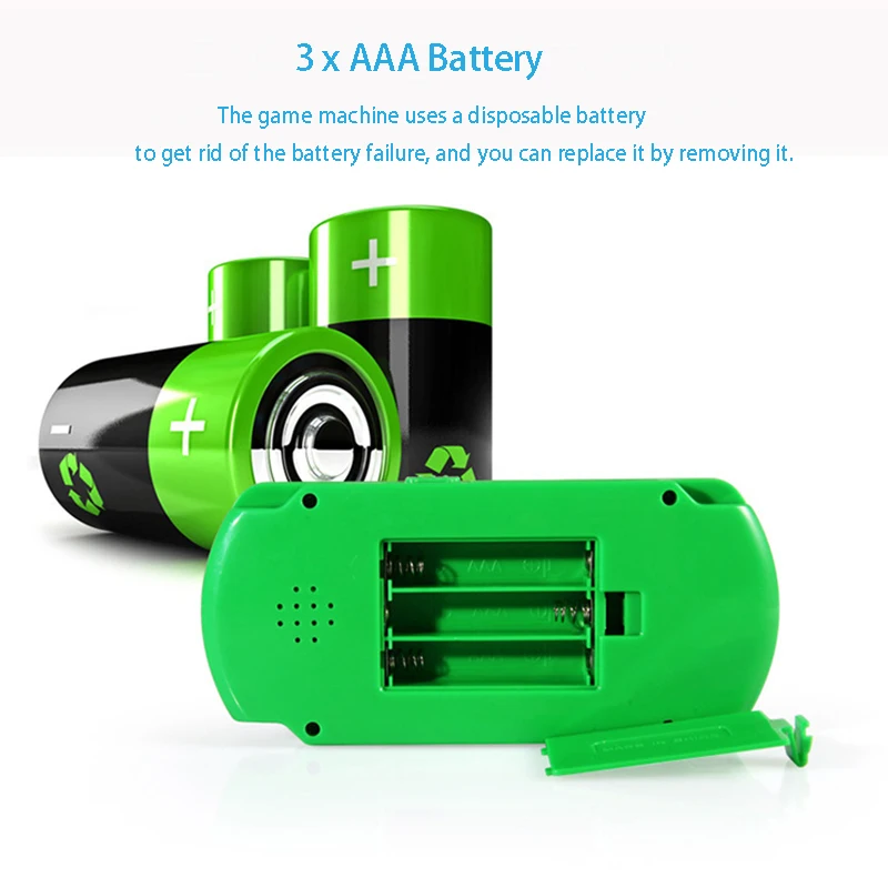 Ультра тонкий портативный детский игровой плеер 2 0 дюймовый экран цветной