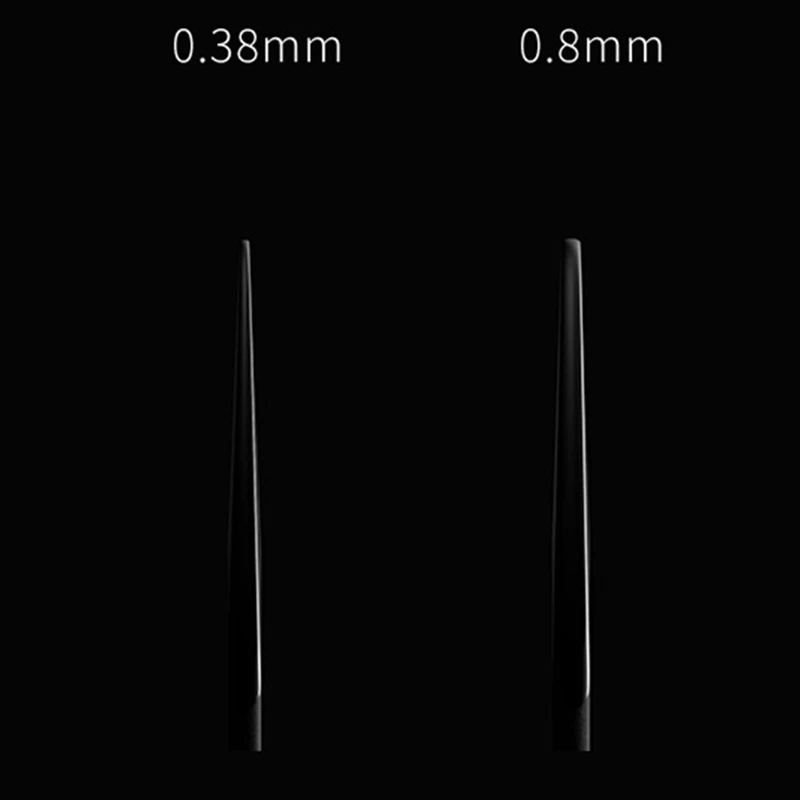 TOM 2 in 1 Unique Guitar Picks Convenient for Pulling and Sliding Harmoniously Thickness 0.38mm and 0.8mm guitar picks