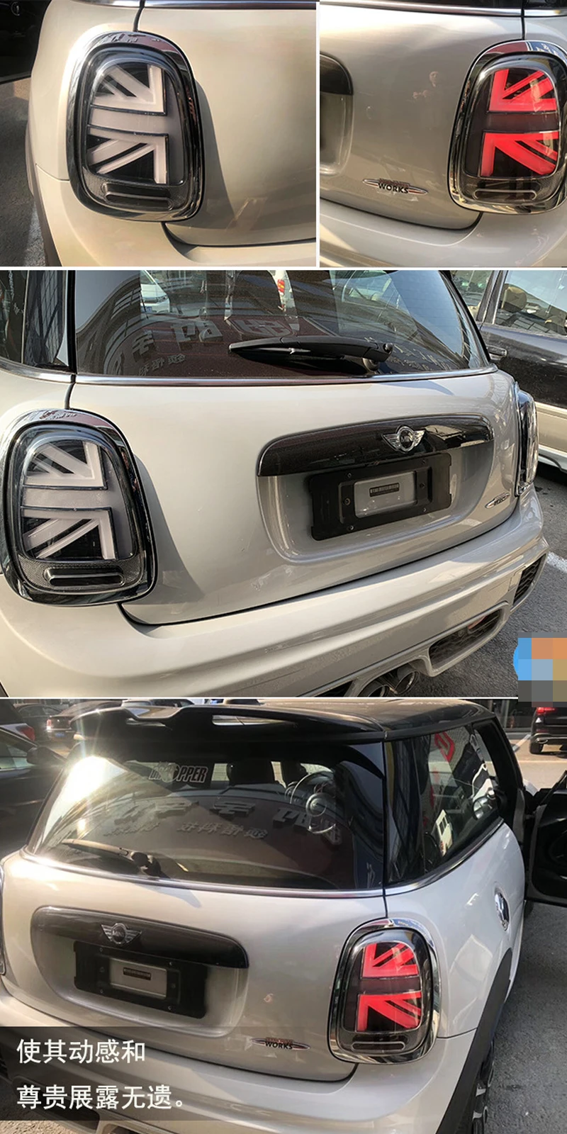 Автомобильный Стайлинг для MINI Cooper F55 F56 F57 задний светильник s 2013-теперь для мини задний светильник DRL+ сигнал поворота+ тормоз+ светодиодные фонари заднего хода
