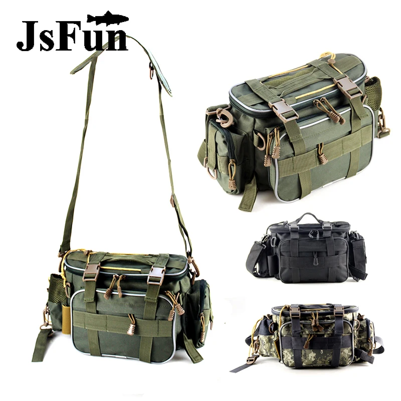 

Multifunctional Fishing Bags Fishing Lures Storage Bag Outdoor Sports Single Shoulder Bags Crossbody Waist Pack FB28