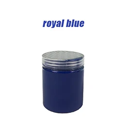 Royal Blue 210 мл/бутылка трафаретная печать чернила на водной основе 6 цветов используются на хлопке, полиэстере, смесях, льняном, вискозном и других синтетических волокнах - Цвет: Royal Blue