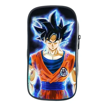 

Double Layer Dragon Ball Z Goku Pencil Case Boys Girls Students School Case Stationery Bag Children Cute Pen Bag for Kids Gift