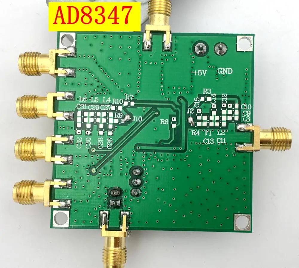 새로운 AD8347 하향 변환 광대역 직교 복조기 800MHz2. 7GHz IQ 복조기 RF