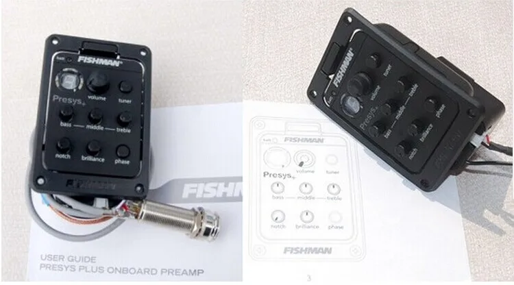 301EQ звукосниматель для гитары Presys blend двойной режим предусилитель для гитары Эквалайзер Тюнер Пьезо-пикап эквазер лаймик Beat Board Pickups