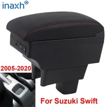 Accoudoir de voiture pour Suzuki Swift, boîte d'accoudoir, accessoires de voiture, détails intérieurs, boîte de rangement, pièces de rénovation 2005 – 2021