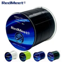 RedMeet нейлоновый шнур с сверхпрочной нейлоновой лески 500 м 4,4-28.6LB мононитиевая леска Материал Fishline для Рок море для рыбалки на карпа