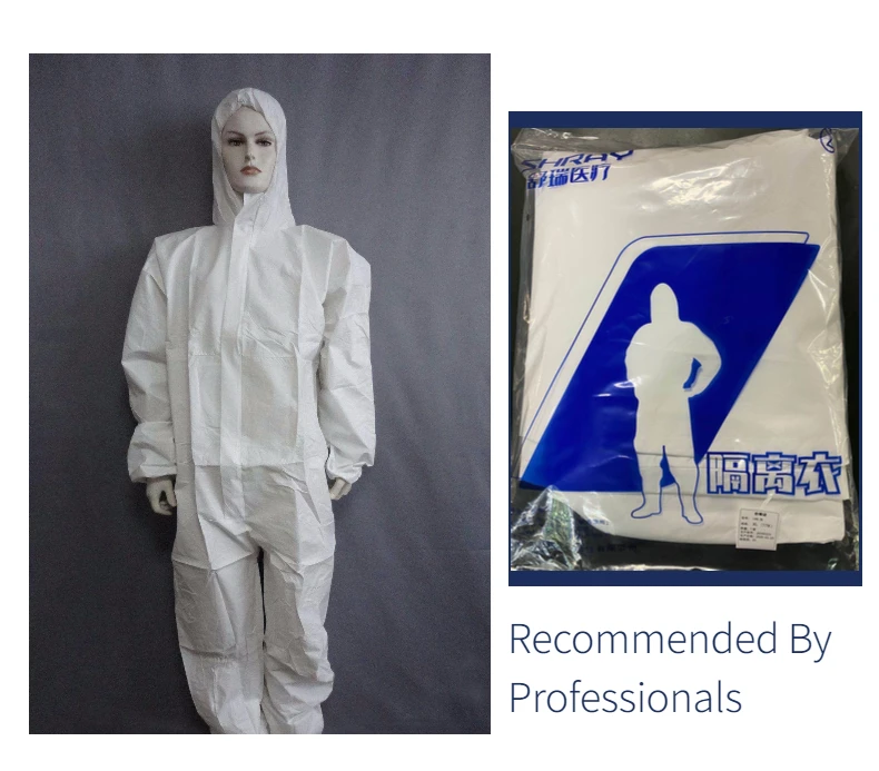 

Disposable Anti-virus Dust-proof Coverall Protective Clothing Antibacterial Isolation Suit For Hair Salon Fast Free Shipping