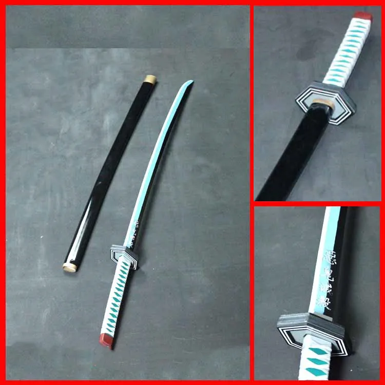 Sabito Prop, Реплика для косплея, меч в ножнах, аниме, Demon Slayer, Kimetsu No Yaiba, реквизит для косплея, для Хэллоуина, рождественской вечеринки