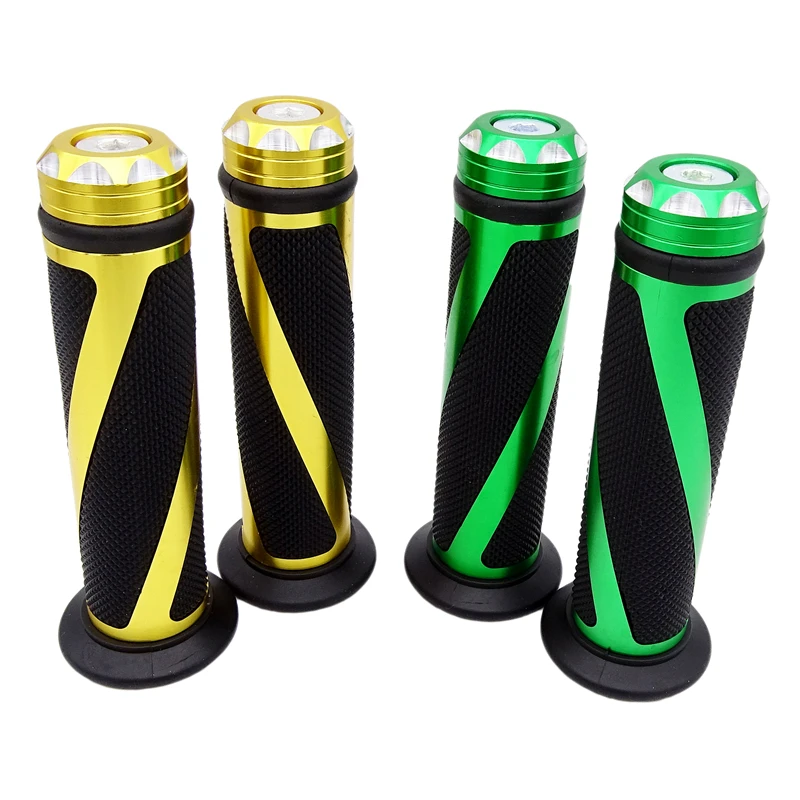 1 пара 7/" 22 мм руль мотоцикла ручка резиновая ручка для Kawasaki Honda Yamaha KTM Suzuki Benelli Ducati