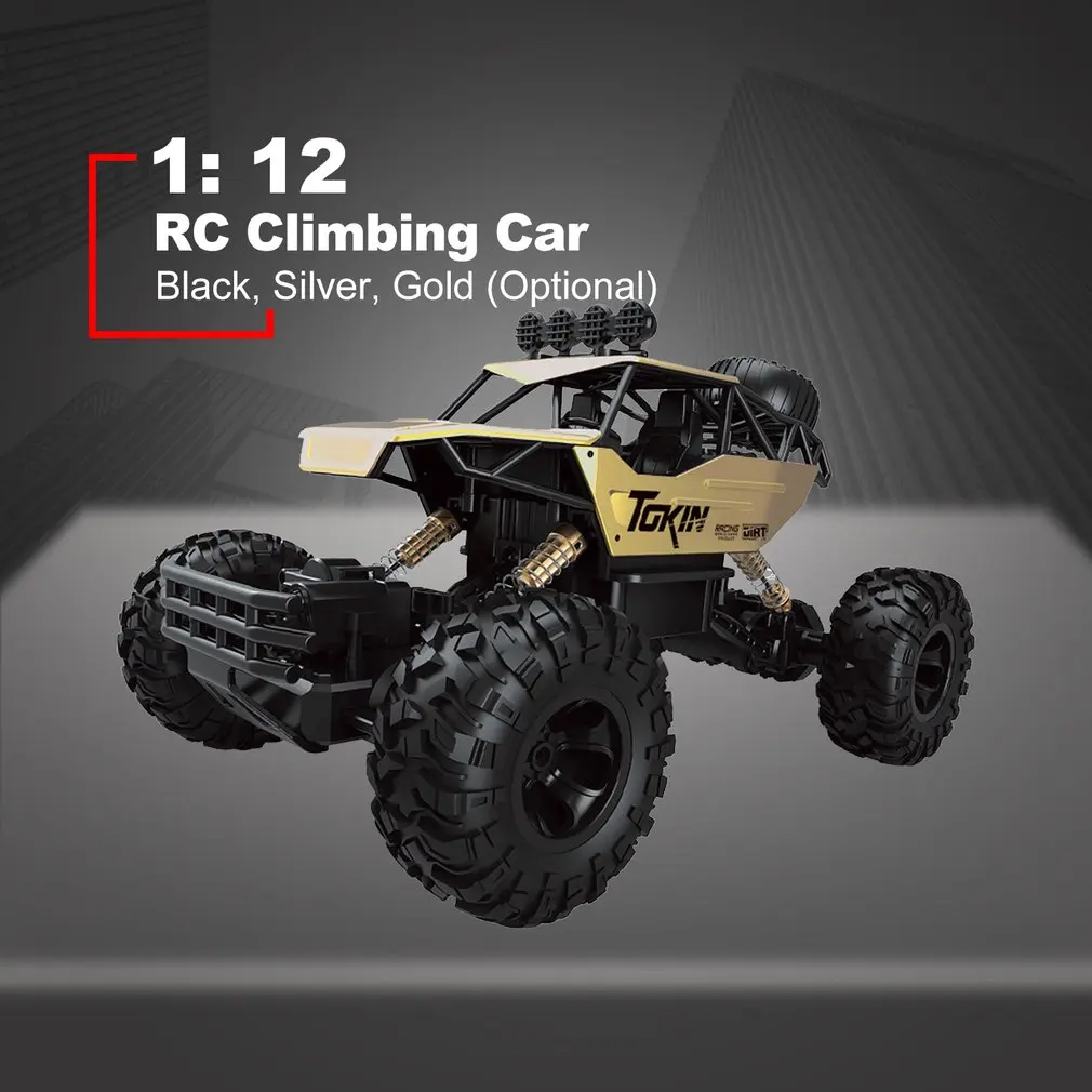 1:12 2,4 GHz 4WD RC автомобиль внедорожный Багги сплав Материал высокая скорость RC альпинистский автомобиль дистанционного управления игрушки подарок для детей