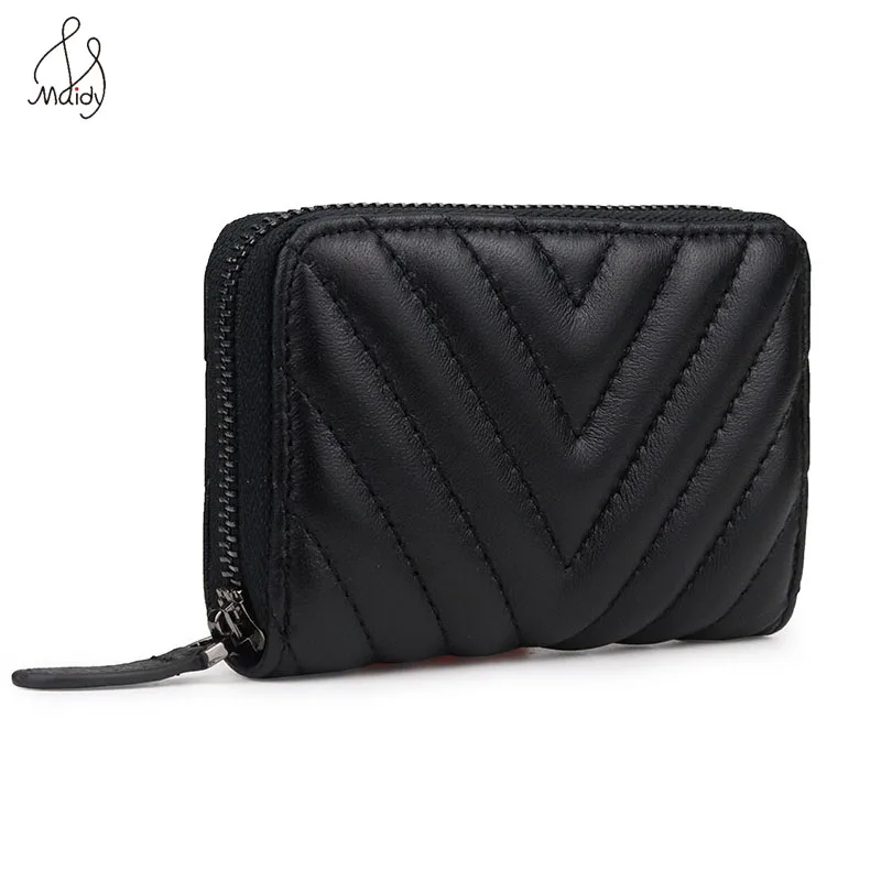 

Luxury Women Genuine Leather Diamond Lattice Clutch Bag Short Wallet Pattern Buckle Wallet Simple Ladies Card Holder Coin Purse