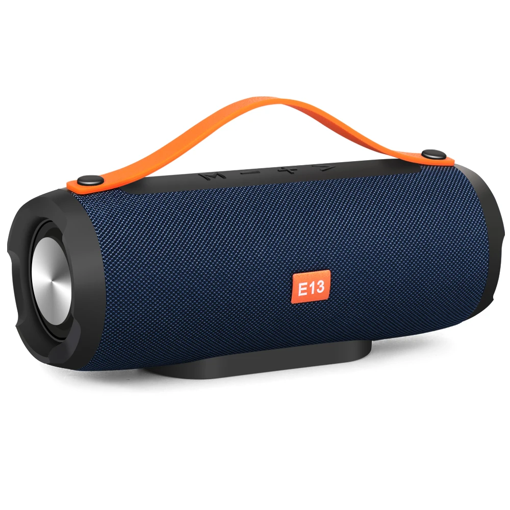

E13 Mini Portable Wireless Bluetooth Speaker Stereo Speakerphone Radio Music Subwoofer Column Speakers for Computer with TF FM