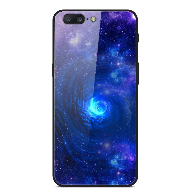 Для Oneplus 5 5 T чехол из закаленного стекла жесткий чехол для телефона для Oneplus 7 Pro TPU бампер чехол s для One plus 5 T 7 Pro Coque - Цвет: 51