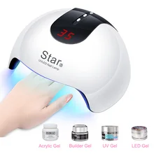 36 Вт 12 шт. Светодиодный УФ-светильник Smart Senser ЖК-дисплей 3 режима синхронизации Сушилка для ногтей usb зарядка лампа для ногтей сушильная лампа для гель-лака