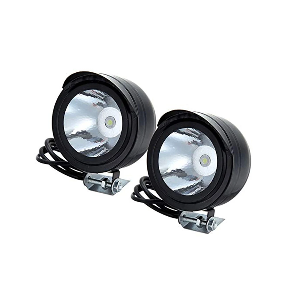 Комплект из 2 предметов, 3W 12 V-80 V мотоциклов автомобиля Велосипеды головной светильник Автомобильные светодиодные фонари заднего хода Мотоцикл Велосипед светильник головной светильник
