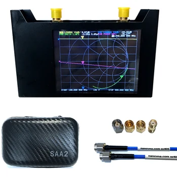

V2 3G Vector Network Analyzer S-A-A-2 NanoVNA Antenna Analyzer Shortwave HF VHF UHF with EVA Case Antenna Analyzer