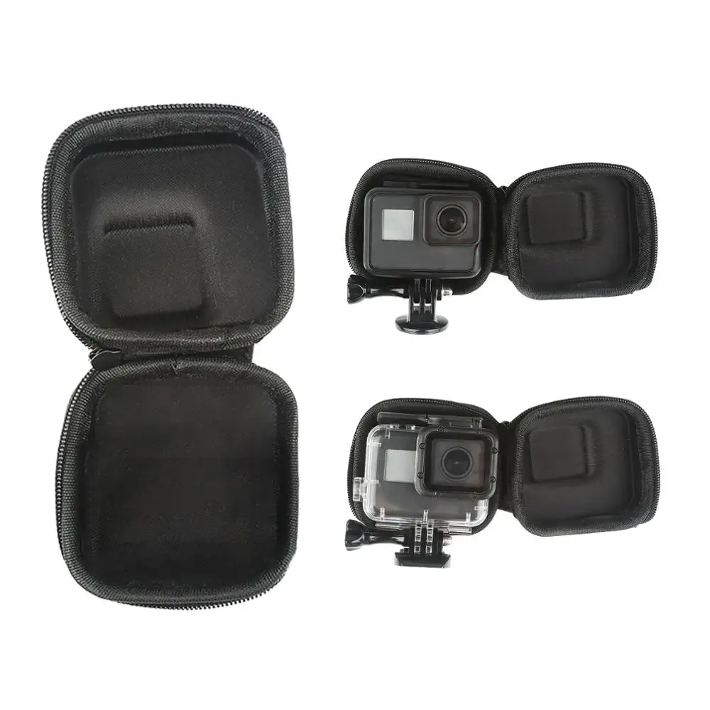 Мини защитный чехол EVA дорожная сумка для GoPro Hero 7 6 5 черный серебристый белый контейнер для фотоаппарата для Go Pro Hero 7 6 5 Аксессуары