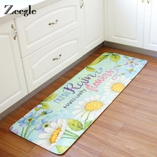 Zeegle коврик с рисунком подсолнуха для гостиной, коридора, коврики, мягкие прямоугольные ковры для спальни, Нескользящие Коврики для кухни