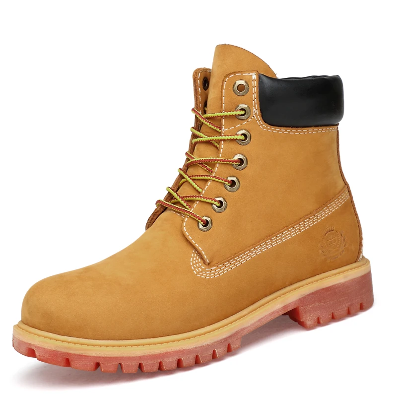 

Men Boots Autumn Winter Ankle Boots Fashion Footwear Lace Up Shoes Men High Quality Genuine Leather Men Shoes