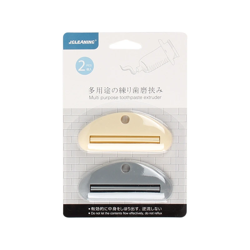 

Plastic Tube Toothpaste Squeezer ABS Plastic Dropship Bathroom Accessories Rolling Bathroom Extract Dispenser Holder