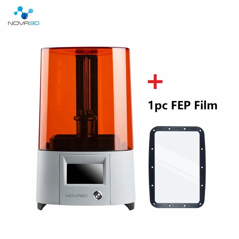Printer FEP NOVA3D 3d принтер смолы ЖК-экран FEP 3d принтер FEP силиконовые смолы бак 405mn Impresora 3D Резина - Цвет: Printer FEP