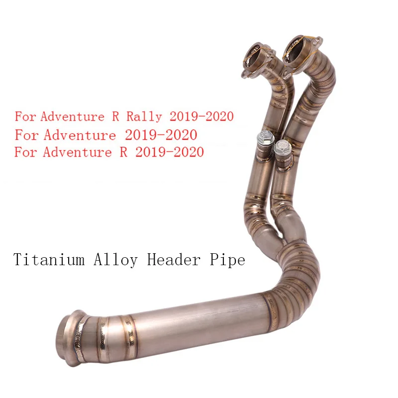 

Motorcycle Exhaust Header Front Connector Link Pipe Exhaust System for KTM 790 Adventure 790 Adventure R 790 Adventure Rally