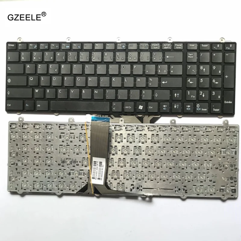 Клавиатура AZERTY с французской подсветкой для MSI GP60 GP70 CR70 CR61 CX61 CX70 CR60 GE70 GE60 GT60 GT70 GX60