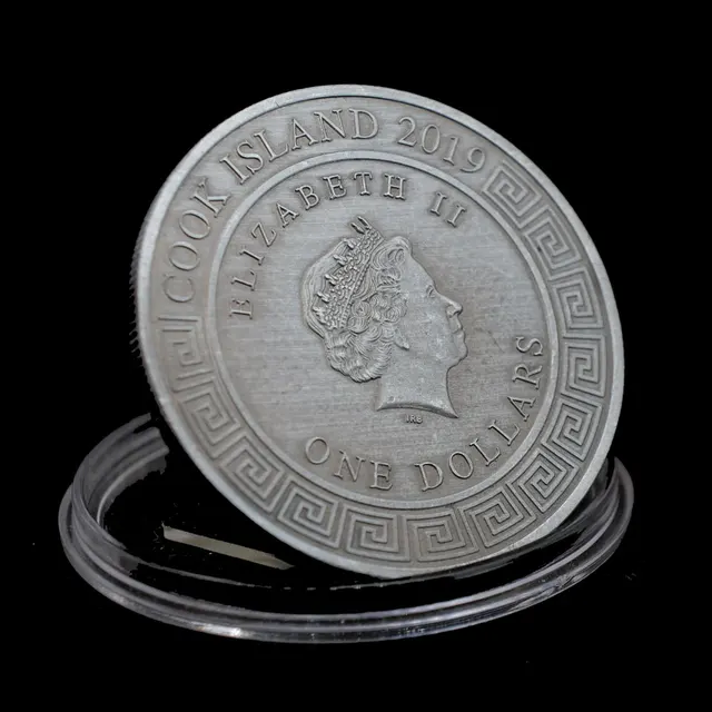 Sun God Ra Fairy Mese Színes Érmék Elizabeth Queen Uncia Replika Kézműves Kollekció Kihívás Ajándéktárgyak Érme Ajándék Nem Valuta - Image 4