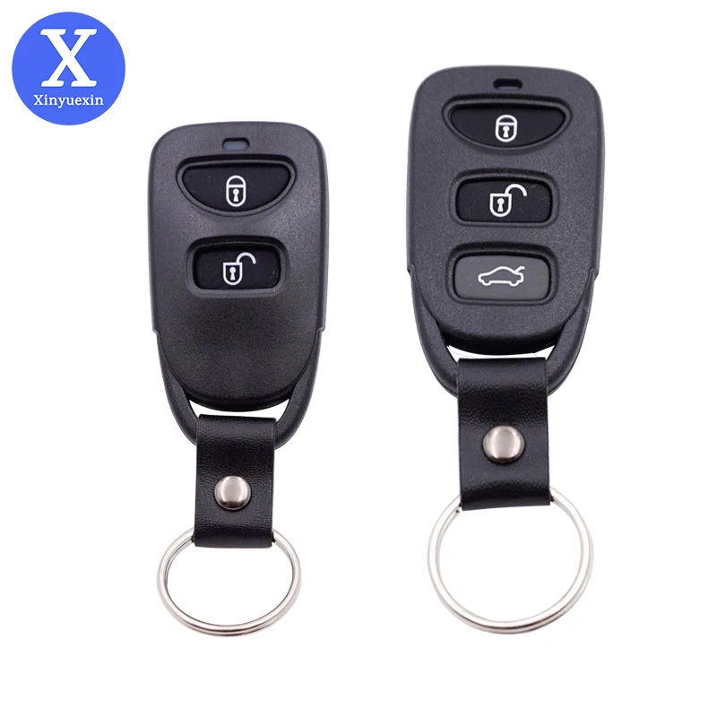 Xinyuexin Чехол для автомобильного ключа Hyundai Tuscon Accent Elantra Santa Fe Matrix Atos Сменный с