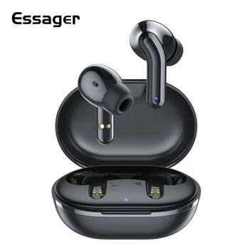 

Essager Q90 TWS Wireless Earphone Bluetooth Headphone Portable Audio Video Earbuds Volume Control Earphones For iPhone Android