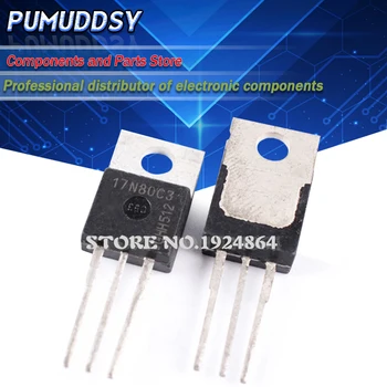 

5PCS SPP17N80C3 17N80C3 TO-220 17A 800V FET IC