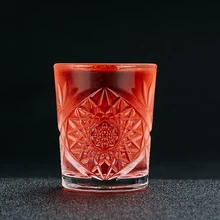 Резные 60 мл пули стеклянные бессвинцовые Виски Коктейльная водка белый стеклянный бар домашнее Вино стеклянная чашка для дегустации