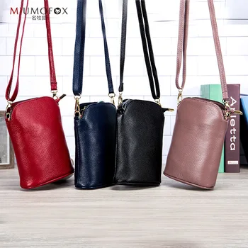 

mobile phone bag diagonal bag leather female 2020 soft leather simple mini crossbody bag small bag crossbody bags for women