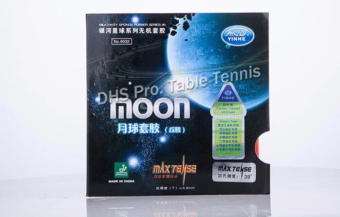 Yinhe Moon Max Tense резиновые пипсы для настольного тенниса пинг понга с губкой|Ракетки