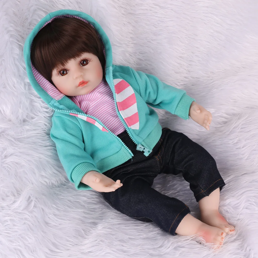 48 см силиконовые тела куклы Blaze Reborn Baby Doll игрушка для девочек Новорожденные принцесса Младенцы Bebe сопутствующие игрушки подарок на день рождения ребенка