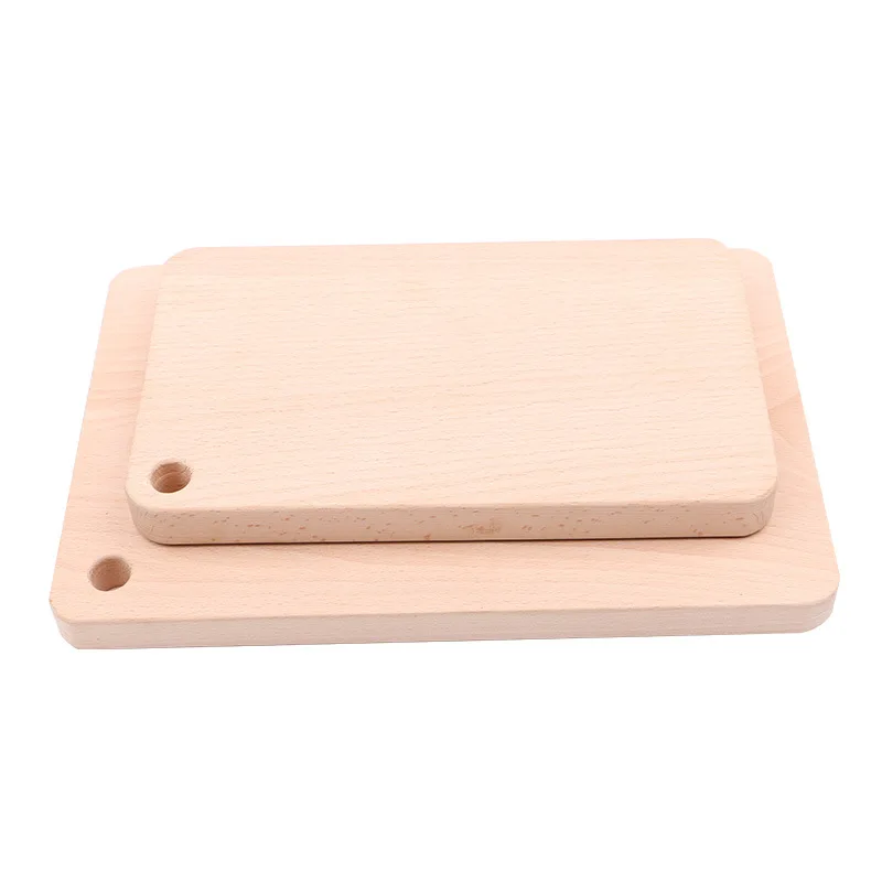 Beech Wooden Cutting Board Solid Wood Cut Fruit Sushi Wooden Cutting Board Restaurant Hotel Household Wood Cutting Board