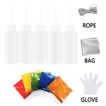 

One-step Tie-Dye Kit DIY Clothing Graffiti Dye Party Supplies Dye Powder Design Pattern For Clothes, Hats, Shoes, Scarves, Bags