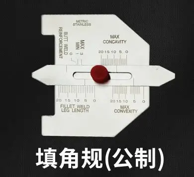 

Welding Inspection Ruler Bevel Ruler Depth Ruler
