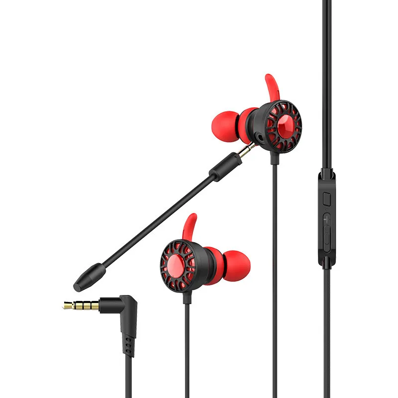 2 шт в ухо наушники гибридная гарнитура HIFI бас шумоподавление со съемной длинной
