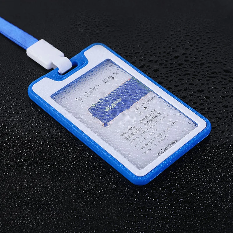 

Бейдж для рабочего удостоверения личности сотрудника, пластиковый бейдж для рабочего удостоверения, бейдж для рабочего удостоверения со шнурком, студенческий бейдж