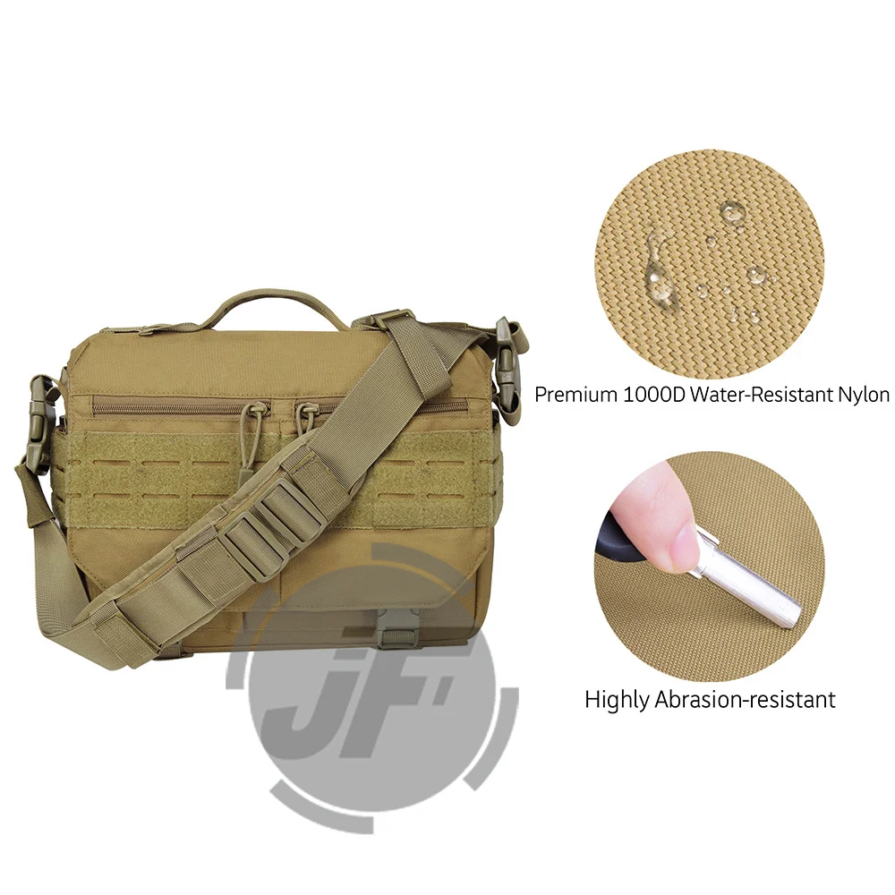 Tactical Rush Delivery MIKE 6L Messenger Bag EDC Sling Pack Padded Laptop Camera Shoulder Bag MOLLE