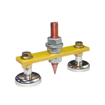 

Strong Magnetic Welding Ground Iron Artifact Locator Soldering Ground Iron Clamp Magnet Magnetic Tool Connector for Welding Tool