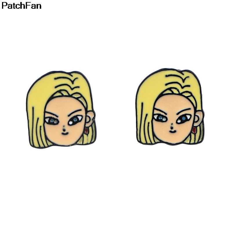 12 пар/лот A2641 Patchfan Наруто Аниме Мультфильм Украшение Серьги Сплав Аксессуары для девочек вечерние Ювелирные изделия Подарки