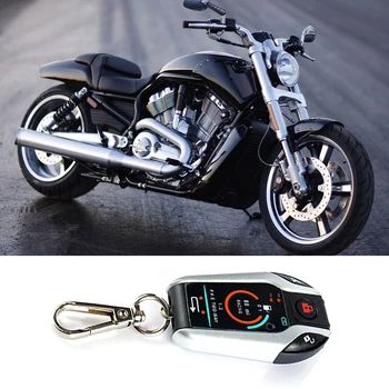 

Motorcycle two-way remote control two-way smart sensor motorcycle anti-theft Motorcycle Alarm Device Scooter Vibration Alarm
