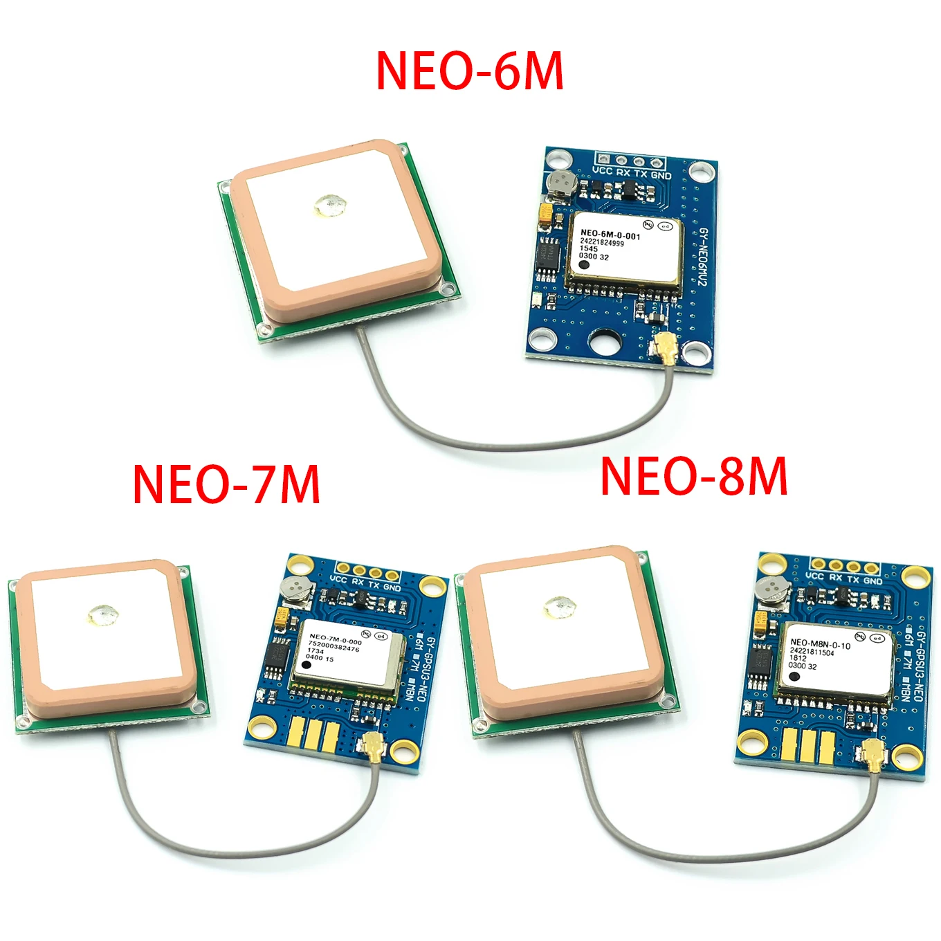10 шт. GY-NEO6MV2 NEO-7M 8 м новый GPS модуль с управлением полетом EEPROM MWC APM2.5 большая антенна