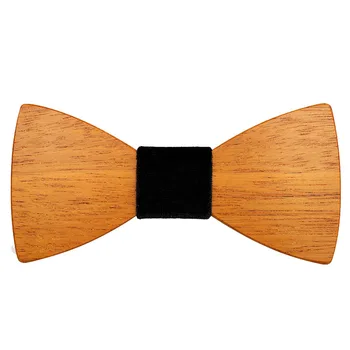 

Handmade Wooden Bow Tie 2019 Men's Unisex Suit Shirt Weeding Business Banpuet Party High Grade Classic Trendy Wood Bowtie Gifts