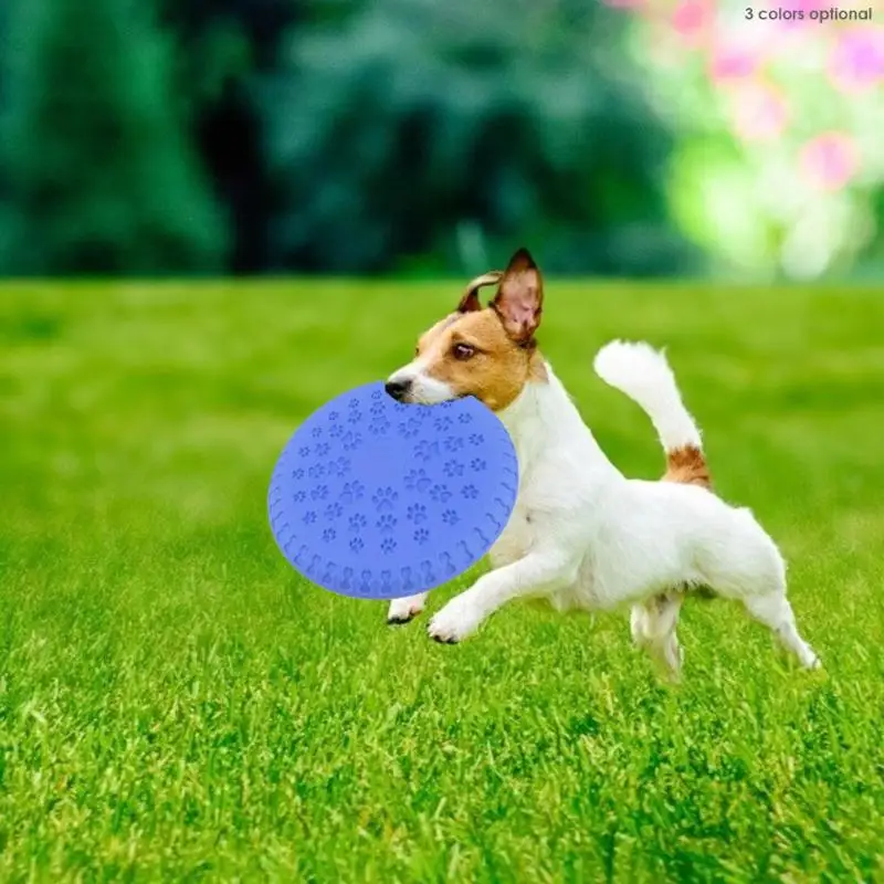 Huisdier speelgoed Nieuwe Grote Hond Vliegende Schijven, обучение щенков, игрушка, резиновый диск, игрушки для собак